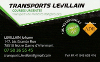 Transporteur  - Courses Urgentes - Toutes distances, 24h sur 24 - 7 jours sur 7